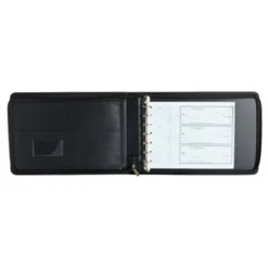 Juvale Rose Gold 7 Ring Business Checkbook Binder With Zipper For Checks, PU Leather, 15 X 11 X 2 In -Juvale GUEST 00c0bcd2 baa9 40c3 b2d7 ab42593af907