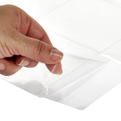 Juvale 30-Pack Clear Gift Boxes - 6x6x6 In Square Plastic Transparent Boxes For Cakes, Wedding, Baby Shower, Birthday Party 3 Juvale 30-Pack Clear Gift Boxes - 6x6x6 In Square Plastic Transparent Boxes For Cakes, Wedding, Baby Shower, Birthday Party - Image 3