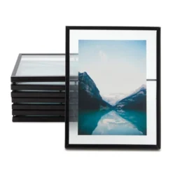 Juvale 8 Pack Black Glass Frames For Pressed Flowers, 5x7 Inch Photos, Artwork, Portraits, 7x In -Juvale GUEST 0739db74 fd94 4c18 a3e3 2d0897a20951