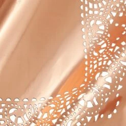 Juvale 60 Pack Lace Disposable Paper Doilies, Rose Gold Foil Placemats 14 X 10 In, -Juvale GUEST 09ed62d4 85e6 44a8 848b 5f318935f593