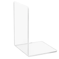 Juvale 6 Pack Acrylic Bookends For Shelves, Clear Book Ends L Shaped Book Stoppers For Office & Home, 4.5 X 7.1 In -Juvale GUEST 09f08913 3d8e 4f6c adf8 8306725fc243