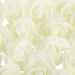 Juvale 100 Pack Ivory Artificial Rose Flower Heads, 3 Inch Stemless Flowers For Weddings, Bouquets, DIY Crafts 15 Juvale 100 Pack Ivory Artificial Rose Flower Heads, 3 Inch Stemless Flowers For Weddings, Bouquets, DIY Crafts -Juvale GUEST 0a52f93e 5f52 4e4c 90a8 d1b3070fa937