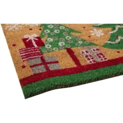 Juvale Christmas Tree Coir Welcome Door Mat Front Doormat Non Slip Rugs For Indoor Outdoor Entrance Holiday Xmas Decorations, 17 X 30 In -Juvale GUEST 0bd10422 e261 4921 9e71 06b9e87d6a0c