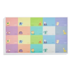 Blue Panda 500-Pack Self-Adhesive Baby Bottle Labels For Daycare, Writable Stickers For Baby Food, Breastmilk, 10 Animal Designs, 1.5x1 In -Juvale GUEST 0da0a178 439e 4b5b bd1f d044f512ea2a