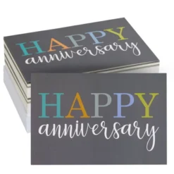 Juvale 36-Pack Assorted Bulk Happy Anniversary Cards With Envelopes, Bulk Box Set For Couples, Marriage, Or Work Anniversaries, 6 Designs, 4 X 6 In -Juvale GUEST 0df2bb0d 8572 47c7 b12b 48cf45dcee75