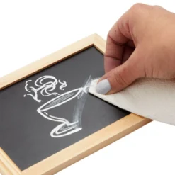 Juvale 6-Pack Mini Chalkboard Signs With Easel Stand For Table Decorations, Restaurant Food Display, Message Boards, Small Business, 7x7x4 In -Juvale GUEST 10fbad67 32aa 44c0 a3b6 ce79ab2548b0