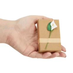 Juvale 12-Pack Jewelry Gift Boxes With Lids - Lily Flower Small Cardboard Gift Box For Necklace Packaging Bulk (3.5x2.2x1.2 In) -Juvale GUEST 117585b8 c843 4614 a330 d21737f74cc9