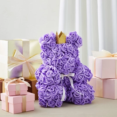 Juvale 100 Pack Purple Flowers For Crafts, 3 Inch Stemless Foam Roses For Wall Decorations, Wedding Receptions, Faux Bouquets, Spring Decor, DIY 1 Juvale 100 Pack Purple Flowers For Crafts, 3 Inch Stemless Foam Roses For Wall Decorations, Wedding Receptions, Faux Bouquets, Spring Decor, DIY
