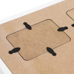 Wood Sonogram Picture Photo Frame For 3 Ultrasound Keepsake 2.5"x3.75" Photo Tabletop / Wall, White 17"x7.5"x0.5" -Juvale GUEST 12c4c07b 1b4e 4457 959d 87a638beddde