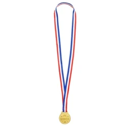 Juvale 12 Pack Gold Winning Participation Medal Awards For Contests With Neck Ribbon For Sports, Competitions, Olympic Style, Metal, 1.5 In -Juvale GUEST 136879d8 7990 4b7b ba0c b983cb4b06bc