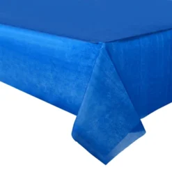 Blue Panda 6 Pack Plastic Royal Blue Tablecloth For Parties, Rectangular Disposable Table Cover For Birthday, Graduation Party Supplies, 54 X 108 In -Juvale GUEST 1399a4d3 baec 428f b369 ab491eff3e2e