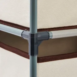 [Juvale] 4-Tier Drawer Dresser For Bedroom, Clothes Organizer, Fabric Storage Tower For Clothing, Linens, Closet, Easy Assembly (Beige, 16.5x13.2x33.4 -Juvale GUEST 14424177 688e 4de9 9d83 aa3dd0f833ef