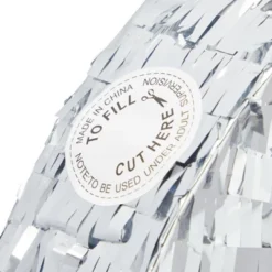 Blue Panda Pull String Crescent Moon Pinata For Birthday, Twinkle Twinkle Little Star Gender Reveal Party Decorations, Silver Foil, 17 X 11 X 3 In -Juvale GUEST 154efb06 73ef 4877 95fd f6a7410ced5d