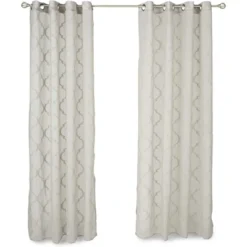 Juvale Grommet Curtains, Faux Linen (Grey, 54 X 84 In, 2 Pack) -Juvale GUEST 15b3fc48 94de 492a 94ce 75f74b8ebbfb