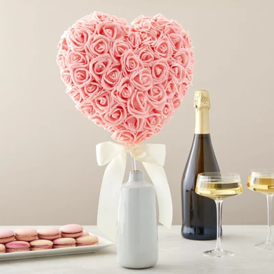 Juvale 100 Pack Foam Pink Flowers, 3 Inch Artificial Stemless Roses For Crafts, Wall Decorations, Wedding Receptions, Spring Decor, And DIY Projects 2 Juvale 100 Pack Foam Pink Flowers, 3 Inch Artificial Stemless Roses For Crafts, Wall Decorations, Wedding Receptions, Spring Decor, And DIY Projects - Image 2