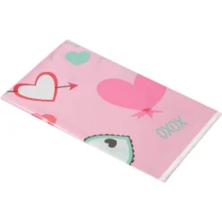 Juvale 3 Pack Pink Heart Plastic Disposable Tablecloth For Valentine’s Day Décor Party Supplies, 54 X 108 In -Juvale GUEST 17a4a857 f376 44ba a138 3b2d5ed2def0