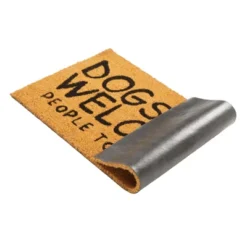 Juvale Dog Coir Doormat, Dogs Welcome People Tolerated, Natural Outdoor Door Mat For Porch (30 X 17 In) 9 Juvale Dog Coir Doormat, Dogs Welcome People Tolerated, Natural Outdoor Door Mat For Porch (30 X 17 In) -Juvale GUEST 18ef7436 6976 4a65 a4d4 e8c9568debaa