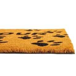 Juvale Nonslip Coco Coir Mat For Outdoor Entrance, Wipe Your Paws Doormat For Front Door Entry, Dog Lovers, 17 X 30 In -Juvale GUEST 19a693d1 a3e1 4895 aa9d b8e473889d11