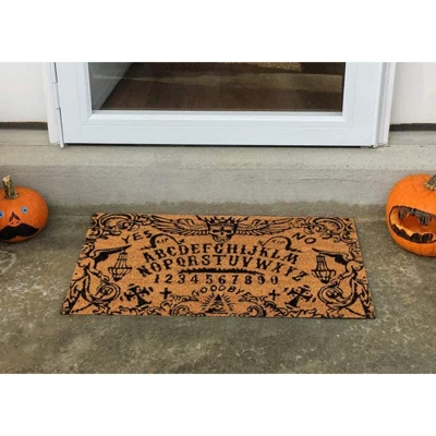 Juvale Halloween Ouija Board Coir Door Mat Welcome Doormat Indoor Outdoor Nonslip Front Rugs 30 X 17 1 Juvale Halloween Ouija Board Coir Door Mat Welcome Doormat Indoor Outdoor Nonslip Front Rugs 30 X 17