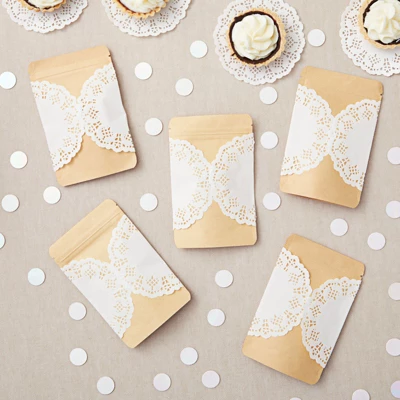 Juvale 1000 Pack White 4 Inch Paper Lace Doilies For Desserts, Weddings, Baby Showers, Table Decor 2 Juvale 1000 Pack White 4 Inch Paper Lace Doilies For Desserts, Weddings, Baby Showers, Table Decor - Image 2