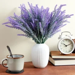 Juvale 12 Bundles Artificial Lavender Flowers For Bouquets, Fake Wild Stems For Wedding, Faux Table Centerpieces (14x2x3 In) 10 Juvale 12 Bundles Artificial Lavender Flowers For Bouquets, Fake Wild Stems For Wedding, Faux Table Centerpieces (14x2x3 In) -Juvale GUEST 1c0c7878 1dd6 49ea 8322 64ccb018ecb3