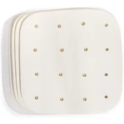 Juvale 200 Pack Square Air Fryer Sheet Liners, Perforated Parchment Paper, White, 7.5" -Juvale GUEST 1c0ce6e0 fee6 423f 8dbf b64876330c6c