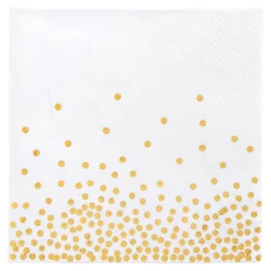 Blue Panda 100 Pack Disposable White And Gold Cocktail Napkins For Wedding Reception, Bridal Shower, 5 X 5 In, 3-Ply 8 Blue Panda 100 Pack Disposable White And Gold Cocktail Napkins For Wedding Reception, Bridal Shower, 5 X 5 In, 3-Ply -Juvale GUEST 1d19b929 c9ab 4cb2 9678 d92a48311eda