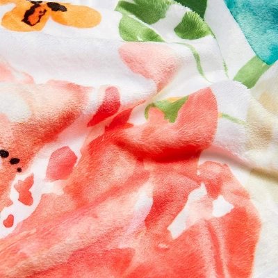 Juvale Milestones Of Baby's First Year Floral Blanket, White Fleece Blanket (60 X 40 In) 1 Juvale Milestones Of Baby's First Year Floral Blanket, White Fleece Blanket (60 X 40 In)