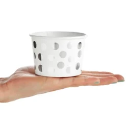 Juvale 50 Pack Paper Ice Cream Cups For Frozen Yogurt, Disposable Dessert Bowls With Silver Foil Polka Dots, 8 Oz 11 Juvale 50 Pack Paper Ice Cream Cups For Frozen Yogurt, Disposable Dessert Bowls With Silver Foil Polka Dots, 8 Oz -Juvale GUEST 201de287 a4a4 43f5 a331 59c8a5cf5f4e