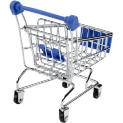 Juvale Mini Shopping Cart - 4-Pack Desk Organizers, Pen Pencil Holder Storage Toy For Stationery Supplies, 4 Colors, 3.25 X 4.375 X 4.75 Inches -Juvale GUEST 20ceffdf f24f 4c23 9041 43eff959321c