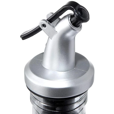 Juvale 2-Pack Oil And Vinegar Dispensers 12 Oz 355mL Glass Cruet Bottles With Lever Release Pourers 2 Juvale 2-Pack Oil And Vinegar Dispensers 12 Oz 355mL Glass Cruet Bottles With Lever Release Pourers - Image 2