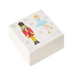 Juvale 100-Pack Nutcracker Princess Disposable Paper Cocktail Napkins, Christmas Holiday Party Supplies 9 Juvale 100-Pack Nutcracker Princess Disposable Paper Cocktail Napkins, Christmas Holiday Party Supplies -Juvale GUEST 22129a44 5d02 4699 92b8 37e3d29d3b39