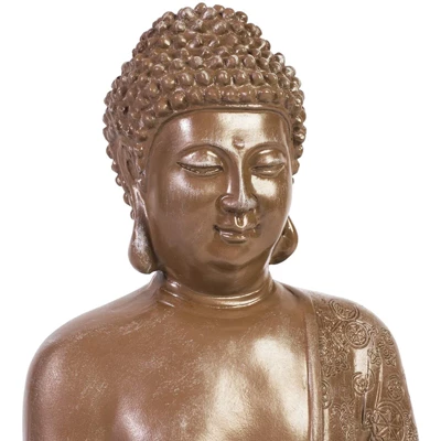 Juvale Decorative Meditating Buddha Statue (11 Inch) 5 Juvale Decorative Meditating Buddha Statue (11 Inch) - Image 5