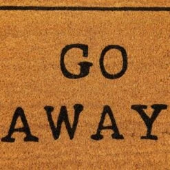 Juvale Go Away Doormat, Funny Front Door Welcome Mat For Outdoor Porch Or Patio, Natural Coco Coir, 17 X 30 In -Juvale GUEST 23bda48f 7d89 4aa3 9be7 8b8f92f2cd0c