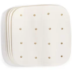 Juvale 200 Pack Square Air Fryer Sheet Liners, Perforated Parchment Paper, White, 8.5" -Juvale GUEST 242307b7 c453 4277 a31f ce36e0fcbceb