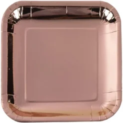 Juvale 48-Pack Square Metallic Rose Gold Foil Disposable Paper Plates 7" Birthday Party Supplies 9 Juvale 48-Pack Square Metallic Rose Gold Foil Disposable Paper Plates 7" Birthday Party Supplies -Juvale GUEST 25388905 26c1 40ef 8d56 5cf8421e9621