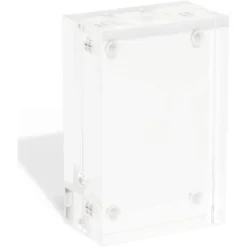 2-Pack Magnetic Acrylic Plastic Picture Photo Frames Holder 2x3 Crystal Clear For Tabletop Desktop -Juvale GUEST 25bb0344 46cd 4579 aeba 99be04d65860