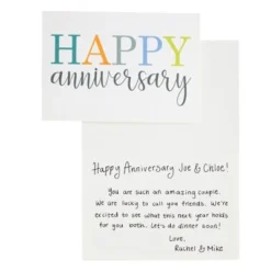 Juvale 36-Pack Assorted Bulk Happy Anniversary Cards With Envelopes, Bulk Box Set For Couples, Marriage, Or Work Anniversaries, 6 Designs, 4 X 6 In -Juvale GUEST 27b02dee 295c 4cd0 b013 2568b9eeef2b