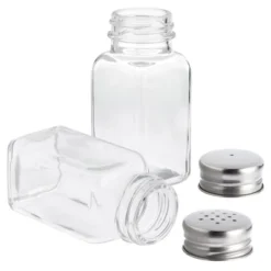 Juvale 24-Pack Square Glass Salt And Pepper Shakers Dispenser, 2-Ounce, Clear 12 Juvale 24-Pack Square Glass Salt And Pepper Shakers Dispenser, 2-Ounce, Clear -Juvale GUEST 27db64a2 ea4e 48d3 86a5 768b279992c9