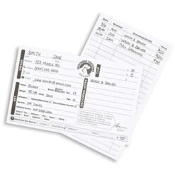 100 Pack Pet Grooming Card, Customer Information Cards Client Contact Profile Extender Pet Info Record Cards For Pet Dog Cat Groomers, 8 X 5 Inches -Juvale GUEST 28dabf72 376a 4195 8319 c1d6e4a50e2a