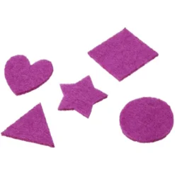 Juvale 1000 Pieces Felt Shapes, Heart, Star, And Geometric Designs, Felt Ornaments For Craft Projects, Assorted Colors -Juvale GUEST 2a65de9b 2887 4523 bbbc 7556305edc7c