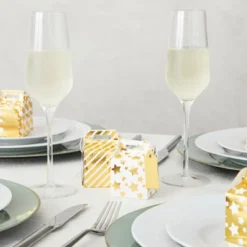 Juvale 36-Pack Mini Gold Gift Boxes - Tiny 2x2x2 Favor Boxes For Wedding, Birthday, Treats, With Tags And String (3 Patterns) -Juvale GUEST 2cad2244 f635 4fa5 918e 45b4d8741bae