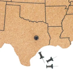 Juvale Cork Board Map Of The United States With 10 Pins To Mark Travels, Home And Office Wall Decor, 16 X 10 X 0.3 In 7 Juvale Cork Board Map Of The United States With 10 Pins To Mark Travels, Home And Office Wall Decor, 16 X 10 X 0.3 In -Juvale GUEST 321a20bc a803 4bd6 bc4d a7c6889a7d00