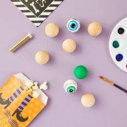 Juvale 20 Pack 1.5-Inch Wooden Balls For Crafts, Unfinished Round Wood Spheres For DIY Projects -Juvale GUEST 34454ac7 6031 407d 8019 2bd73805ff50