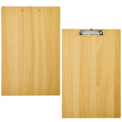 Juvale 4 Pack Extra Large 11x17 Clipboards, Wooden Art Board With Low-Profile Clip And Hook For Classroom And Office -Juvale GUEST 35992f39 2993 49c4 93fd 4d4482573a7d