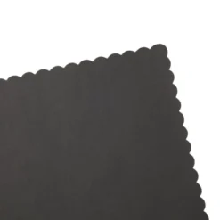 100-Pack Black Party Paper Placemats Rectangular Tabletop Mats With Wavy Edge 12 100-Pack Black Party Paper Placemats Rectangular Tabletop Mats With Wavy Edge -Juvale GUEST 35f6780e d8f5 45c9 a2f5 3b75f27a8f45