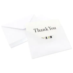 Juvale 48-Count Bulk Colorful Stripe Thank You Cards With Envelopes, Thank You Notes, 6 Designs, 4 X 6 In