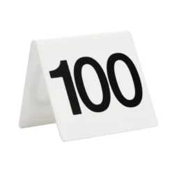 Set Of 25 Acrylic Table Numbers For Wedding Reception, Plastic Tent Cards Numbered 76-100 For Restaurants, Banquets (3 X 2.75 X 2.5 In) 5 Set Of 25 Acrylic Table Numbers For Wedding Reception, Plastic Tent Cards Numbered 76-100 For Restaurants, Banquets (3 X 2.75 X 2.5 In) -Juvale GUEST 38184b06 8680 4dc9 88fc 560b227bdc82