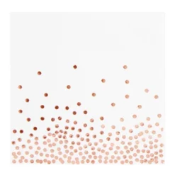 Blue Panda 50 Pack Rose Gold Foil Confetti Disposable Luncheon Paper Napkins For Birthday, Wedding Party Decorations Supplies, 6.5 In 12 Blue Panda 50 Pack Rose Gold Foil Confetti Disposable Luncheon Paper Napkins For Birthday, Wedding Party Decorations Supplies, 6.5 In -Juvale GUEST 3a5246e5 ee94 400c bcf8 c193f36681d8