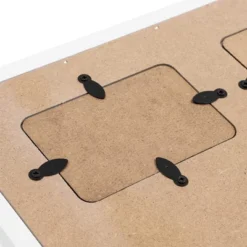 Wood Sonogram Picture Photo Frame For 3 Ultrasound Keepsake 2.5"x3.75" Photo Tabletop / Wall, White 17"x7.5"x0.5" -Juvale GUEST 3b828671 9050 4ea1 bac6 db0fd16017de